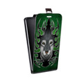 Дизайнерский вертикальный чехол-книжка для Asus ZenFone 3 Laser Племенные животные