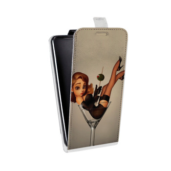 Дизайнерский вертикальный чехол-книжка для Iphone Xs Max Креатив дизайн (на заказ)