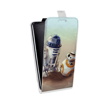 Дизайнерский вертикальный чехол-книжка для HTC One Mini Звездные войны (на заказ)