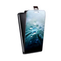 Дизайнерский вертикальный чехол-книжка для Samsung Galaxy M51 Абстракции Капли