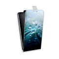 Дизайнерский вертикальный чехол-книжка для Samsung Galaxy A30 Абстракции Капли