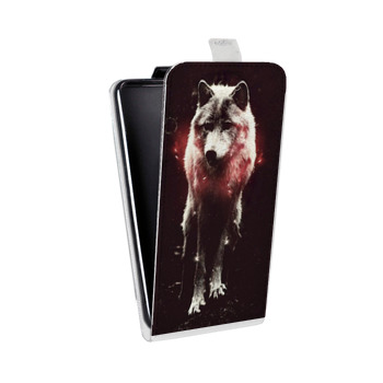 Дизайнерский вертикальный чехол-книжка для Lenovo Vibe K5 Волки (на заказ)