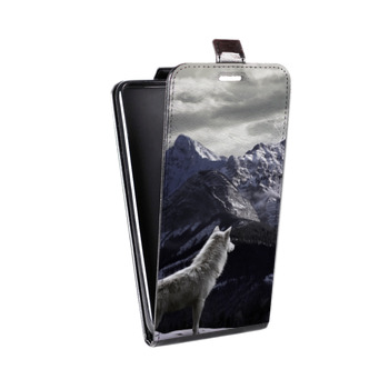 Дизайнерский вертикальный чехол-книжка для Realme 5 Pro Волки (на заказ)