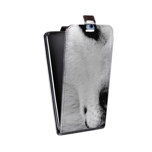 Дизайнерский вертикальный чехол-книжка для ASUS ZenFone 5 Lite Волки