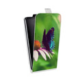 Дизайнерский вертикальный чехол-книжка для ASUS ZenFone 5 Lite Бабочки