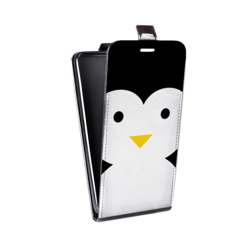 Дизайнерский вертикальный чехол-книжка для Google Pixel 3 XL Пингвины