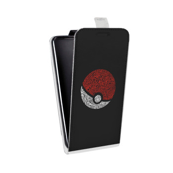 Дизайнерский вертикальный чехол-книжка для Iphone 7 Plus / 8 Plus Pokemo Go (на заказ)