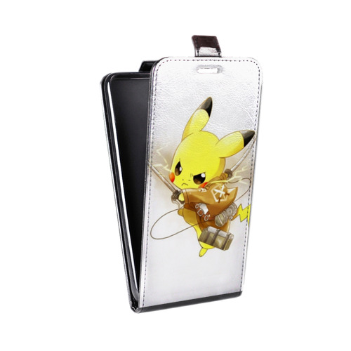 Дизайнерский вертикальный чехол-книжка для Iphone 11 Pro Pokemon Go