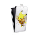 Дизайнерский вертикальный чехол-книжка для LG G4 Stylus Pokemon Go