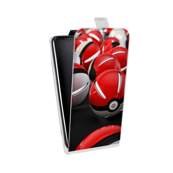 Дизайнерский вертикальный чехол-книжка для Xiaomi RedMi 4X Pokemon Go (на заказ)