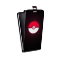 Дизайнерский вертикальный чехол-книжка для HTC One M9+ Pokemon Go
