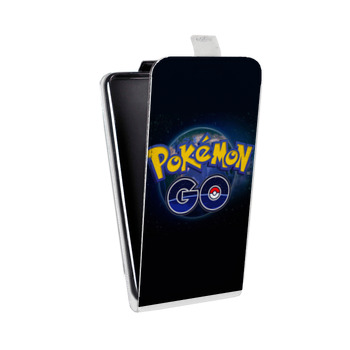 Дизайнерский вертикальный чехол-книжка для LG G5 Pokemon Go (на заказ)