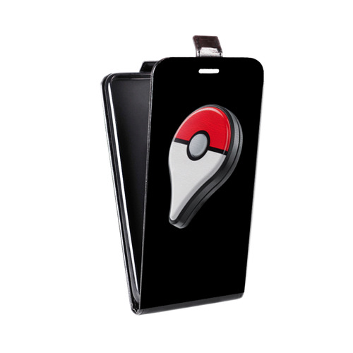 Дизайнерский вертикальный чехол-книжка для Iphone 13 Pro Pokemon Go