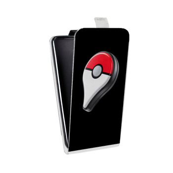 Дизайнерский вертикальный чехол-книжка для Samsung Galaxy S6 Edge Pokemon Go (на заказ)
