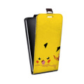 Дизайнерский вертикальный чехол-книжка для HTC One X10 Pokemon Go
