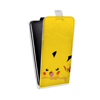 Дизайнерский вертикальный чехол-книжка для Sony Xperia Z3+ Pokemon Go (на заказ)