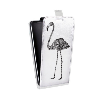 Дизайнерский вертикальный чехол-книжка для Samsung Galaxy S6 Edge Каллиграфия животных (на заказ)