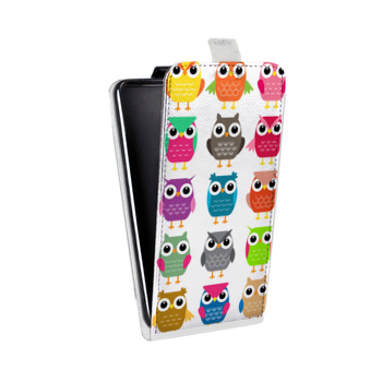 Дизайнерский вертикальный чехол-книжка для Lenovo Vibe X2 Прозрачные совы (на заказ)