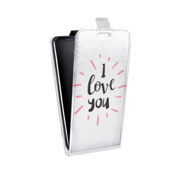 Дизайнерский вертикальный чехол-книжка для Samsung Galaxy Note 2 Прозрачные признания (на заказ)