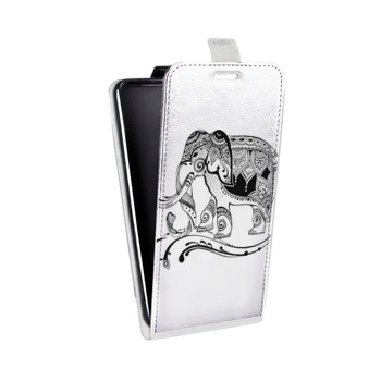 Дизайнерский вертикальный чехол-книжка для Samsung Galaxy S8 Plus Ацтекский арт (на заказ)