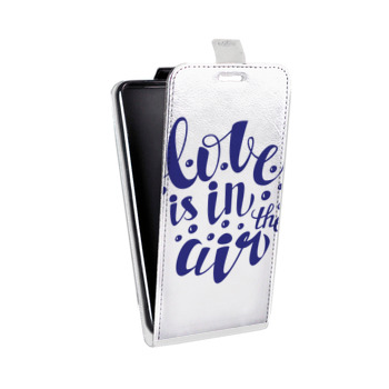 Дизайнерский вертикальный чехол-книжка для Samsung Galaxy S6 Edge Прозрачные пожелания (на заказ)