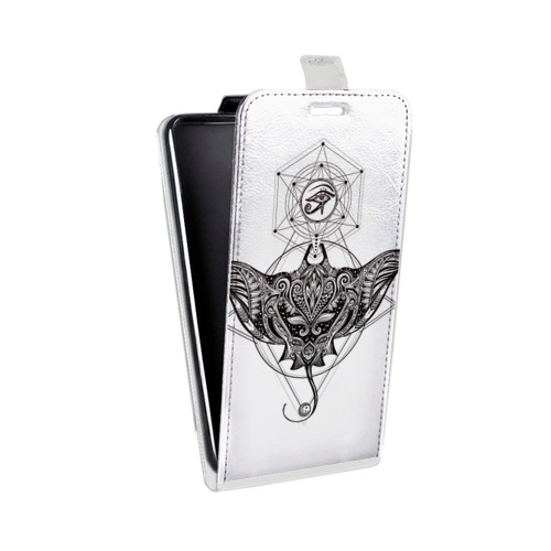 Дизайнерский вертикальный чехол-книжка для LG Optimus G2 mini Мистические знаки