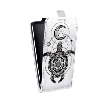 Дизайнерский вертикальный чехол-книжка для Samsung Galaxy S8 Plus Мистические знаки (на заказ)