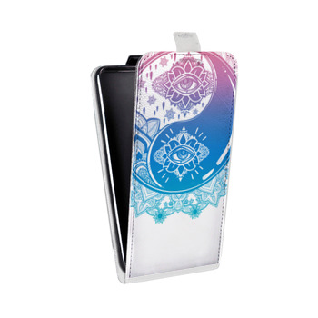 Дизайнерский вертикальный чехол-книжка для LG K7 Сияющие знаки (на заказ)