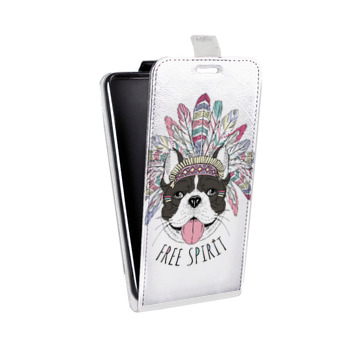 Дизайнерский вертикальный чехол-книжка для Xiaomi RedMi Note 4 Собаки  (на заказ)