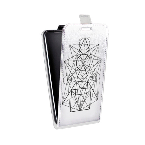 Дизайнерский вертикальный чехол-книжка для Huawei Y9s Прозрачные мандалы