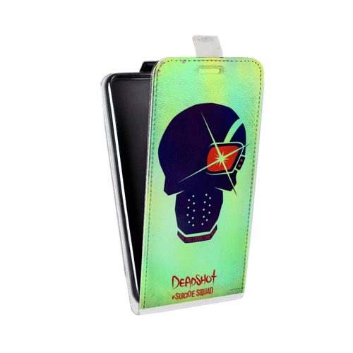 Дизайнерский вертикальный чехол-книжка для Iphone 12 Pro Отряд самоубийц
