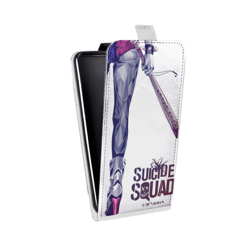 Дизайнерский вертикальный чехол-книжка для LG G4 S Отряд самоубийц