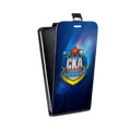 Дизайнерский вертикальный чехол-книжка для Alcatel One Touch Idol X