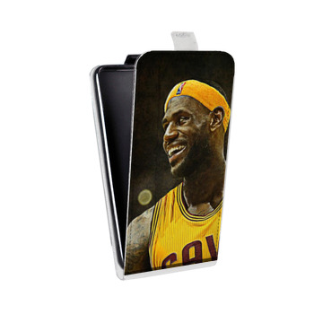 Дизайнерский вертикальный чехол-книжка для Samsung Galaxy S6 НБА (на заказ)