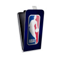 Дизайнерский вертикальный чехол-книжка для Nokia 7.1 НБА