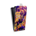 Дизайнерский вертикальный чехол-книжка для Alcatel Pop 4 НБА