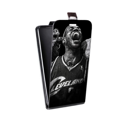 Дизайнерский вертикальный чехол-книжка для Huawei Honor 6 Plus НБА