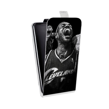 Дизайнерский вертикальный чехол-книжка для Samsung Galaxy Alpha НБА (на заказ)