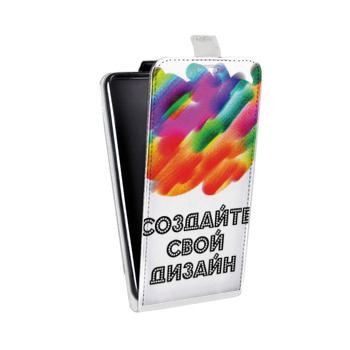 Дизайнерский вертикальный чехол-книжка для Samsung Galaxy S6 Edge (на заказ)