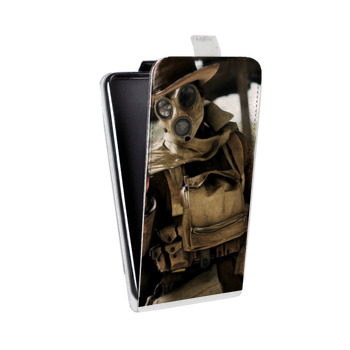 Дизайнерский вертикальный чехол-книжка для Iphone 5s Battlefield (на заказ)