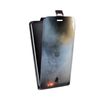 Дизайнерский вертикальный чехол-книжка для Xiaomi RedMi Note 4 Battlefield (на заказ)