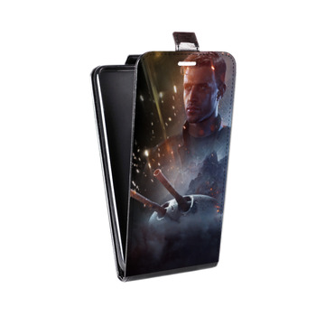 Дизайнерский вертикальный чехол-книжка для Iphone 5s Battlefield (на заказ)
