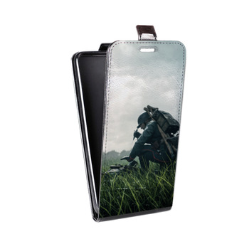 Дизайнерский вертикальный чехол-книжка для Samsung Galaxy S8 Plus Battlefield (на заказ)