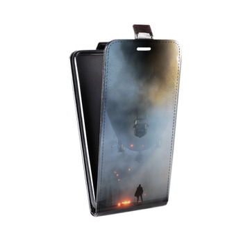 Дизайнерский вертикальный чехол-книжка для Samsung Galaxy S8 Plus Battlefield (на заказ)