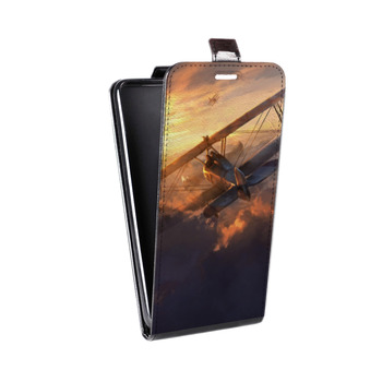 Дизайнерский вертикальный чехол-книжка для Xiaomi RedMi Note 4 Battlefield (на заказ)