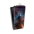 Дизайнерский вертикальный чехол-книжка для ZTE Blade X3 Star Wars Battlefront