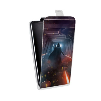 Дизайнерский вертикальный чехол-книжка для Huawei Honor 7A Pro Star Wars Battlefront (на заказ)