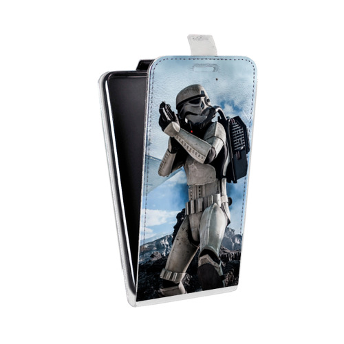 Дизайнерский вертикальный чехол-книжка для OnePlus 8T Star Wars Battlefront