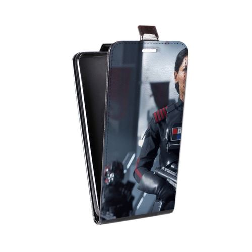 Дизайнерский вертикальный чехол-книжка для Microsoft Lumia 430 Dual SIM Star Wars Battlefront