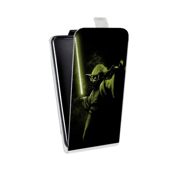 Дизайнерский вертикальный чехол-книжка для Sony Xperia E4g Звездные войны (на заказ)